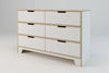 Plyhome 6 Drawer Lowboy