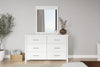 Brook 6 Drawer Dresser & Mirror