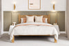 Hugo Panelled Low Foot Bed Frame