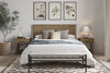 Ivydale Panelled Bed - Ash