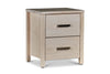 Moana 2 Drawer Bedside