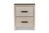 Moana 2 Drawer Bedside