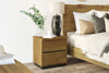 Neo 2 Drawer Bedside Table