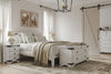 Nordic Low Foot Panelled Slat Bed