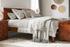 Nordic Low Foot Panelled Slat Bed