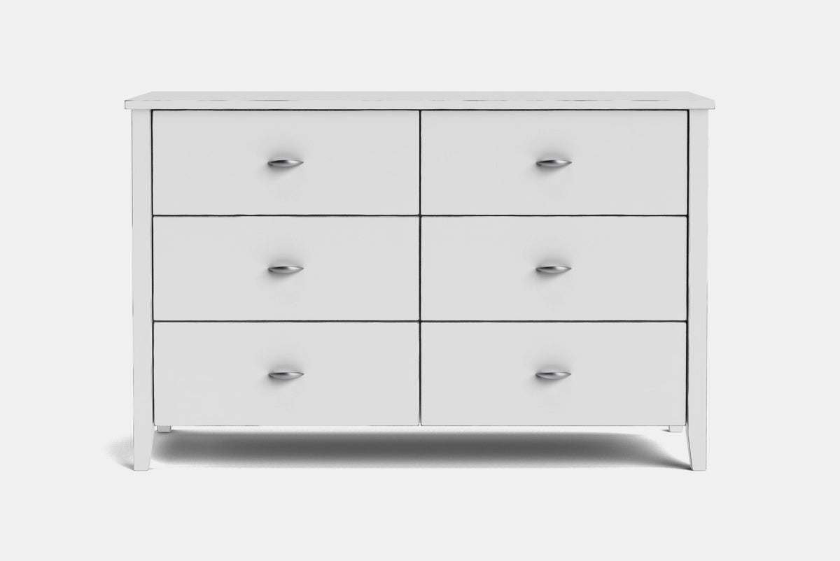 Adventure 6 Drawer Lowboy – Coastwood Furniture