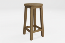  Barclay Round Barstool - Pine