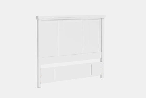 Bayswater Headboard White Paint 04