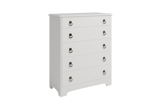 Calais 5 Drawer Tallboy