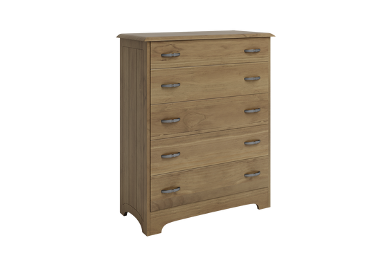 Calais 5 Drawer Tallboy