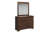 Calais 8 Drawer Dresser & Mirror