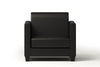 Charleston 1 Seat Sofa - Black PU