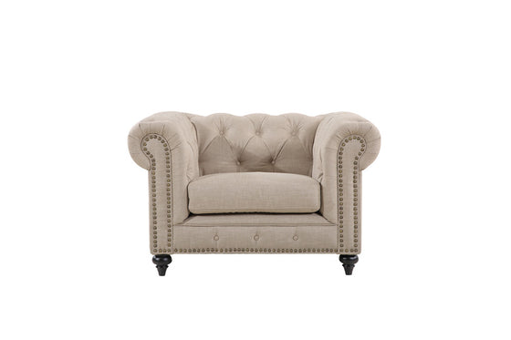 Chesterfield High Arm Sofa – Calico