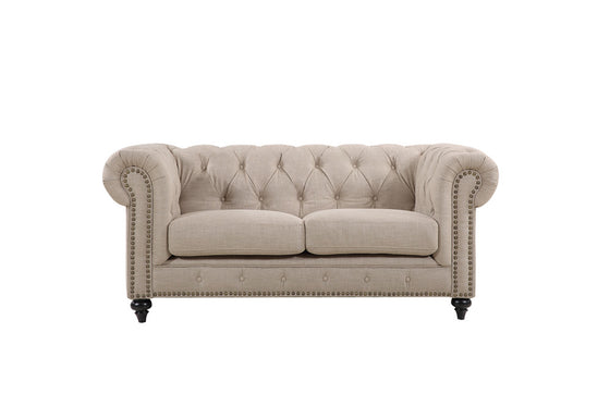 Chesterfield High Arm Sofa – Calico