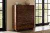 Elm 5 Drawer Tallboy
