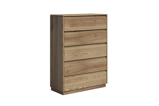 Fawn 5 Drawer Tallboy