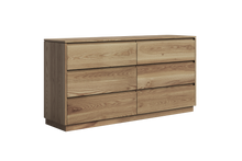  Fawn 6 Drawer Lowboy