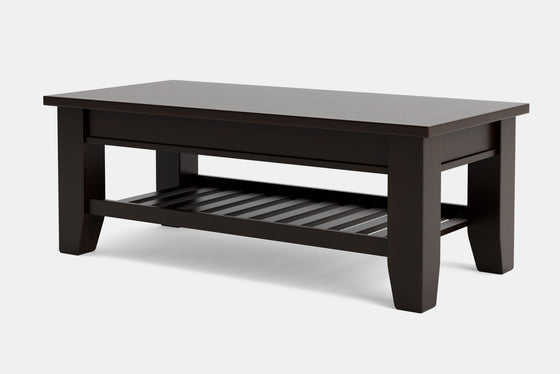 Ferngrove Coffee Table with Rack & Drawer