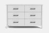 Ivy 6 Drawer Lowboy - Pine