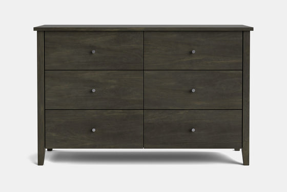 Ivy 6 Drawer Lowboy - Pine