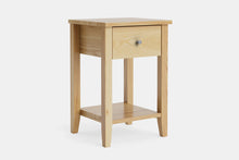  Ivy Small 1 Drawer Bedside Table - Ash