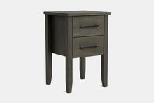  Ivy Small 2 Drawer Bedside Table - Pine