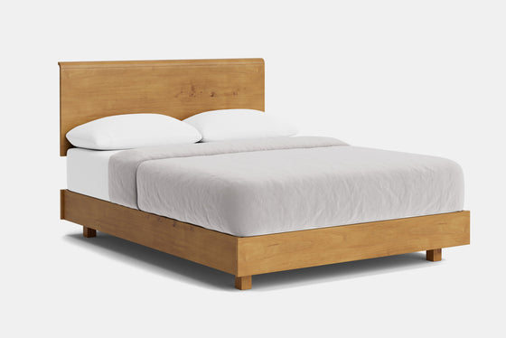 Karamea Low Foot Bed - Pine