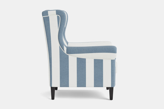 Korver 1 Seat Sofa – Hampton Stripe