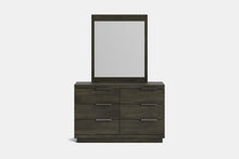 McKenzie 6 Drawer Dresser & Mirror - Pine