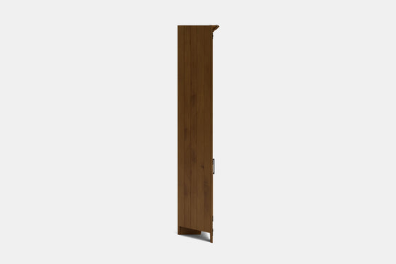 Nordic Corner Shelf + Cupboard
