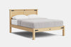 Nordic Low Foot Panelled Slat Bed