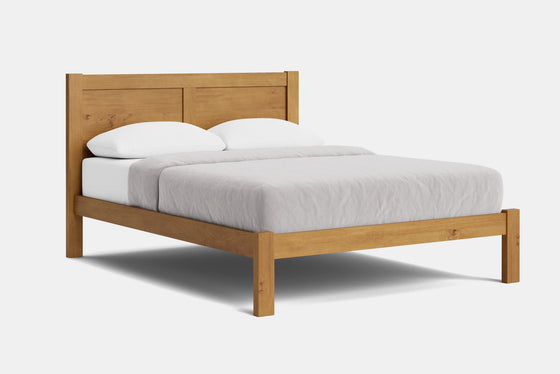 Portland Low Foot Panelled Bed