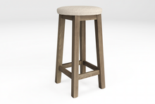  Barclay Round Barstool - Ash