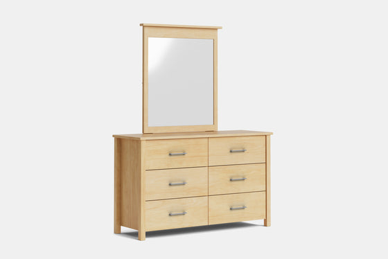 Tillsdale 6 Drawer Dresser & Mirror