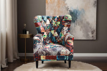  Wingback Sofa/Occasional Chair – Digit Print