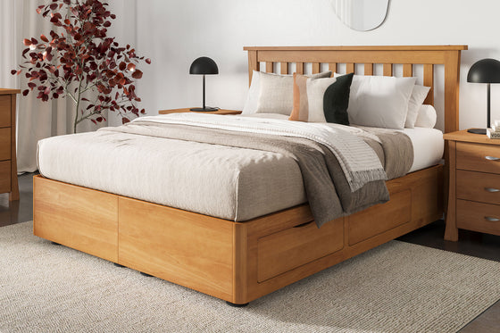 Sleepneat Bed Frame - Four Drawers