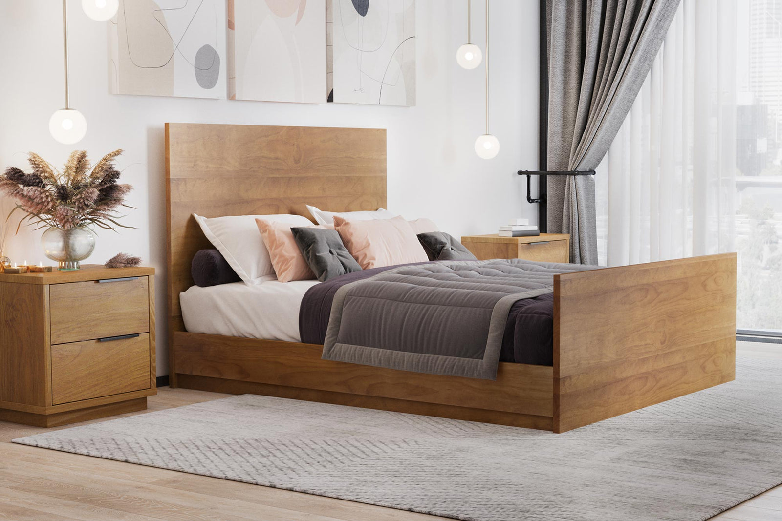 Benson Mid Foot Bed Frame Coastwood Furniture