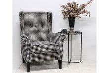  Korver 1 Seat Sofa – Houndstooth Fabric