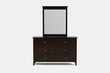  Ivydale 6 Drawer Dresser & Mirror - Pine