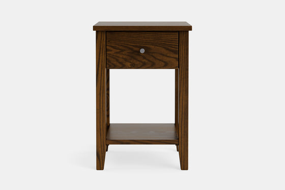 Ivydale Small 1 Drawer Bedside Table - Ash