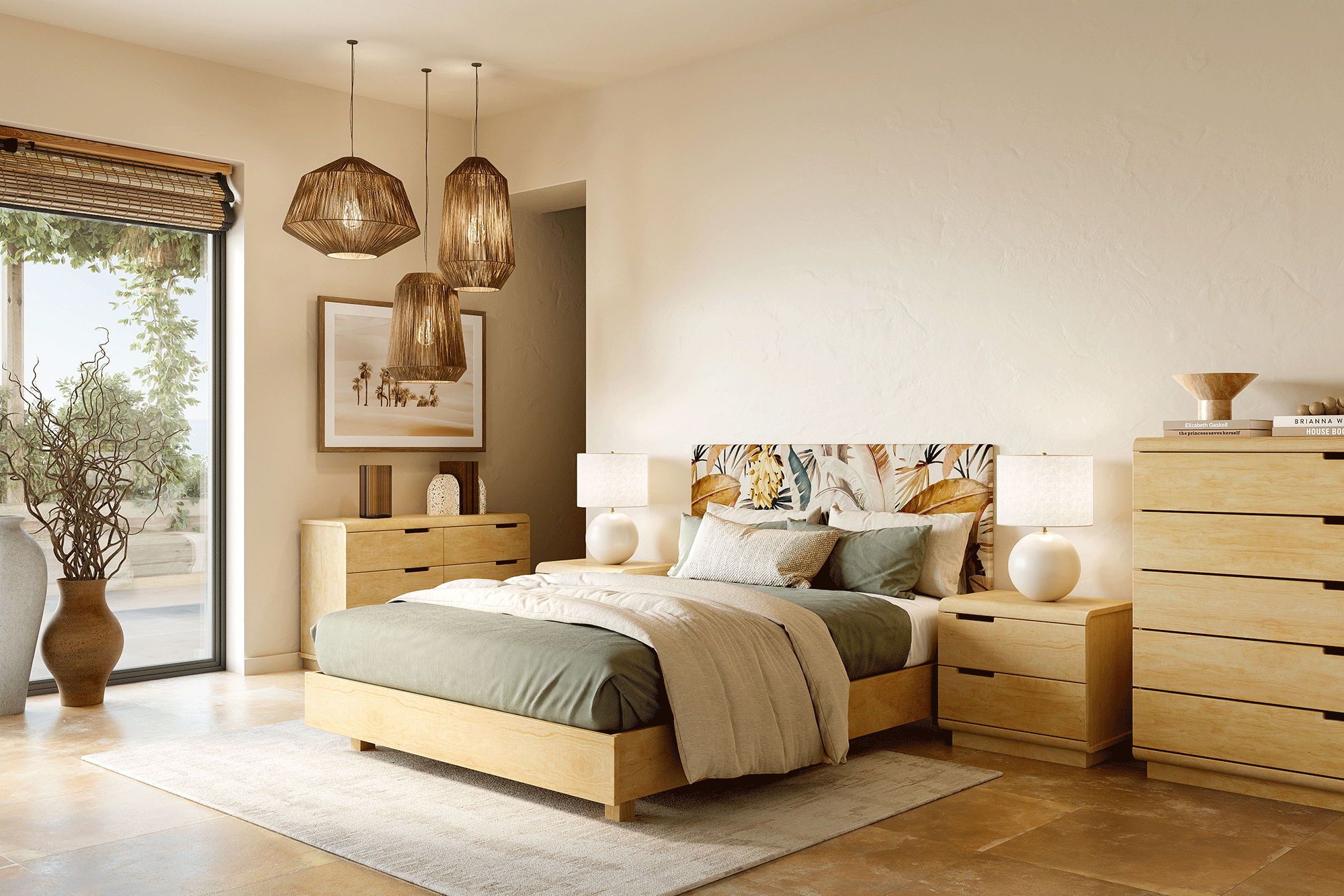 2 drawer hot sale bedside cabinet