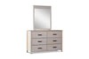 Moana 6 Drawer Dresser & Mirror