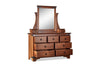 Nordic 9 Drawer Dresser & Mirror
